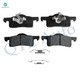 Set of 8 Front-Rear Ceramic Brake Pad Kit For 2003-2006 Ford Expedition