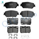 Set of 8 Front-Rear Ceramic Brake Pad Kit For 2009-2013 Lexus IS250