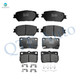 Set of 8 Front-Rear Ceramic Brake Pad Kit For 2009-2013 Lexus IS250