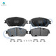 Set of 8 Front-Rear Ceramic Brake Pad Kit For 2005 2006 Toyota Camry Japan Built