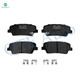 Rear Ceramic Brake Pad Kit For 2007-2012 2014 KIA Sedona
