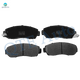 Set of 8 Front D1521 7994-Rear Ceramic Brake Pad Kit For 2010-2012 Acura RDX