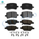 Set of 8 Front-Rear Ceramic Brake Pad Kit For 2008 2009 Saturn Aura