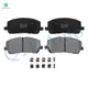 Set of 8 Front-Rear Ceramic Brake Pad Kit For 2004-2007 Toyota Highlander