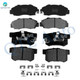 Set of 8 Front-Rear Ceramic Brake Pad Kit For 1991-1995 Acura Legend