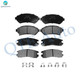 Set of 8 Front-Rear Ceramic Brake Pad Kit For 2000 2004 2005 Chevrolet Impala