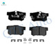 Rear Ceramic Brake Pad Kit For 2015 Honda Crosstour