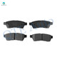 Set of 8 Front-Rear Ceramic Brake Pad Kit For 2005-2019 Nissan Frontier