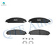 Front Ceramic Brake Pad Kit For 2008 2009 Dodge Caliber SRT-4