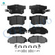 Set of 8 Front-Rear Ceramic Brake Pad Kit For 1996-1999 Isuzu Oasis