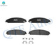 Front Ceramic Brake Pad Kit For 2009-2011 Dodge Challenger R/T