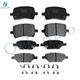 Set of 8 Front-Rear Ceramic Brake Pad Kit For 2007 Chevrolet Malibu