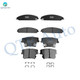 Set of 8 Front-Rear Ceramic Brake Pad Kit For 2005-2008 Dodge Magnum