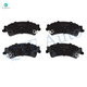 Set of 8 Front-Rear Ceramic Brake Pad Kit For 2007 Chevrolet Silverado 1500 Classic