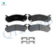Rear Ceramic Brake Pad Kit For 2002 2003 Chevrolet Avalanche 2500