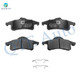Rear Ceramic Brake Pad Kit For 1999-2004 Jeep Grand Cherokee