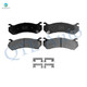 Rear Ceramic Brake Pad Kit For 1999-2004 Chevrolet Silverado 2500