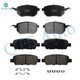 Set of 8 Front-Rear Ceramic Brake Pad Kit For 2004-2008 Nissan Maxima