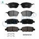 Set of 8 Front-Rear Ceramic Brake Pad Kit For 2003-2007 Nissan Murano