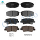 Set of 8 Front-Rear Ceramic Brake Pad Kit For 2014-2016 KIA Soul