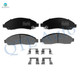 Front Ceramic Brake Pad Kit For 2004-2008 Chevrolet Colorado