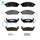 Set of 8 Front-Rear Ceramic Brake Pad Kit For 2008 2009 Ford F-150
