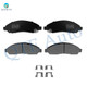 Front Ceramic Brake Pad Kit For 2006 Isuzu I-280 Base