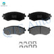 Front Ceramic Brake Pad Kit For 1989-1994 1997 1988 Nissan 240SX