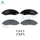 Front Ceramic Brake Pad Kit For 2007 2008 Isuzu I-370 LS
