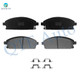 Front Ceramic Brake Pad Kit For 2004-2009 Nissan Quest