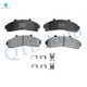 Front Ceramic Brake Pad Kit For 1995-2002 Ford Ranger