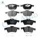 Set of 8 Front D1230 7947-Rear Ceramic Brake Pad Kit For 2012-2018 Ford Focus