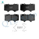 Front Ceramic Brake Pad Kit For 2003-2009 Lexus GX470 Base