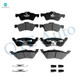 Set of 8 Front-Rear Ceramic Brake Pad Kit For 2001-2007 Chrysler Town & Country