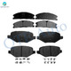 Set of 8 Front-Rear Ceramic Brake Pad Kit For 2013-2019 Ford Taurus