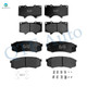 Set of 8 Front-Rear Ceramic Brake Pad Kit For 2003-2009 Lexus GX470 Base