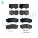 Set of 8 Front-Rear Ceramic Brake Pad Kit For 2003-2007 Toyota Sequoia