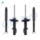 Set of 4 Front Suspension Strut Assembly-Rear Shock For 2010-2012 Lincoln Mks