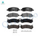Set of 8 Front-Rear D785 7653 Ceramic Brake Pad Kit For 2005 Chevrolet Silverado 1500