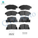 Set of 8 Front-Rear Ceramic Brake Pad Kit For 2000 Toyota Camry