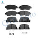 Set of 8 Front-Rear Ceramic Brake Pad Kit For 2000 Toyota Camry