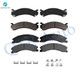 Set of 8 Front-Rear Ceramic Brake Pad Kit For 2009-2016 GMC Savana 3500