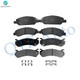 Set of 8 Front-Rear 7653-D785 Ceramic Brake Pad Kit For 2005 2006 GMC Sierra 1500