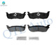Rear Ceramic Brake Pad Kit For 2004 Ford F-150 Heritage