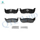 Rear Ceramic Brake Pad Kit For 2004 Ford F-150 Heritage