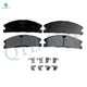 Front Ceramic Brake Pad Kit For 2013-2016 Lincoln MKS