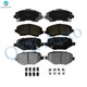 Set of 8 Front-Rear Ceramic Brake Pad Kit For 2012-2016 Dodge Grand Caravan