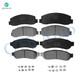 Set of 8 Front-Rear Ceramic Brake Pad Kit For 2005-2007 Ford F-350 Super Duty