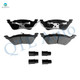 Rear Ceramic Brake Pad Kit For 2001-2007 Dodge Grand Caravan
