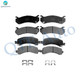 Set of 8 Front-Rear Ceramic Brake Pad Kit For 2003-2008 Chevrolet Express 1500